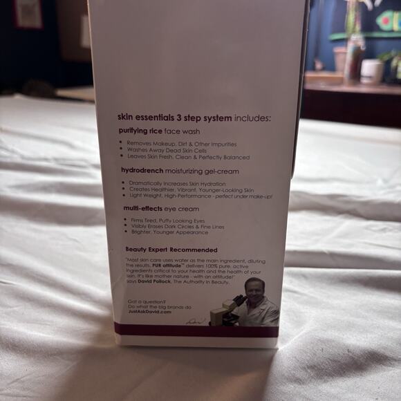 PUR attitude 100% Pure Active Skin Care Essentials 3 Step System - NEW NIB - Picture 2 of 4